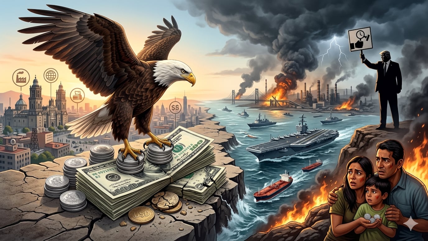 El dólar retrocedió 0.12% mientras crece la incertidumbre por el conflicto, elevando el riesgo de nuevos saltos en el tipo de cambio.