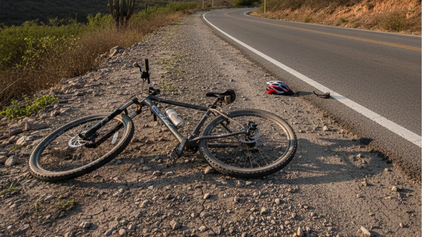 Secuestran a ciclista