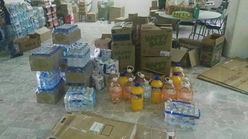 Se distribuyen despensas, medicamentos y productos de higiene a familias