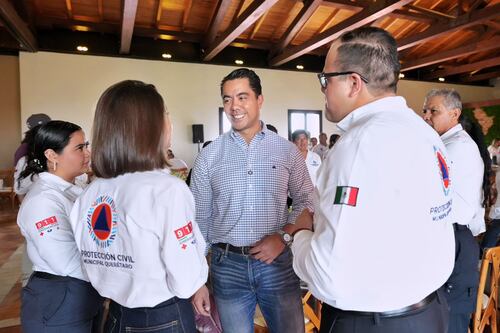 Querétaro anuncia incentivos y fortalecimiento para Protección Civil