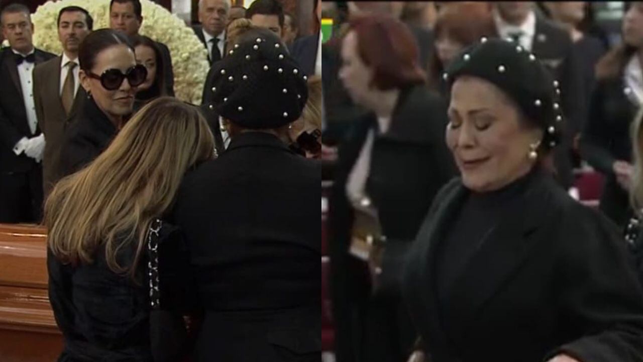 La hija de Alejandra Guzmán estuvo presente en el adiós a Silvia Pinal.