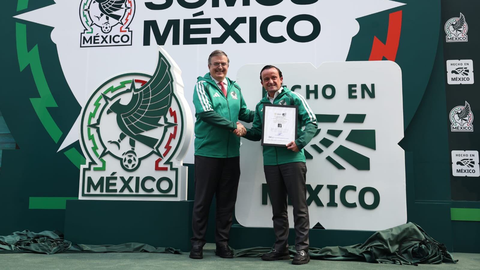 Selección mexicana recibió el sello "Hecho en México".