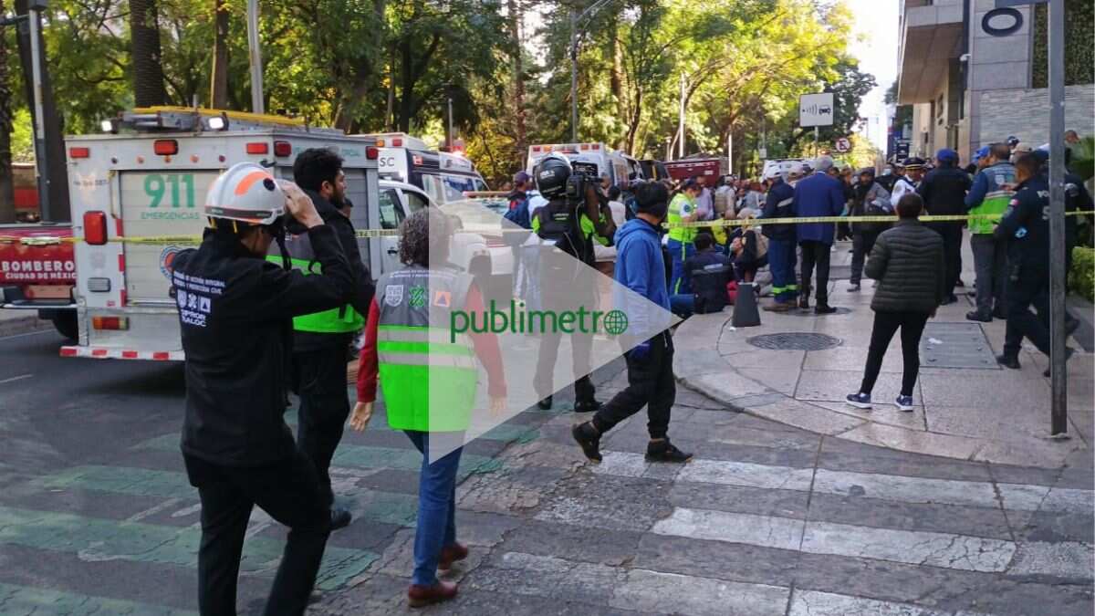 Video Torre Reforma 300: Qué pasó hoy; corto circuito provoca evacuación masiva y deja varios intoxicados
