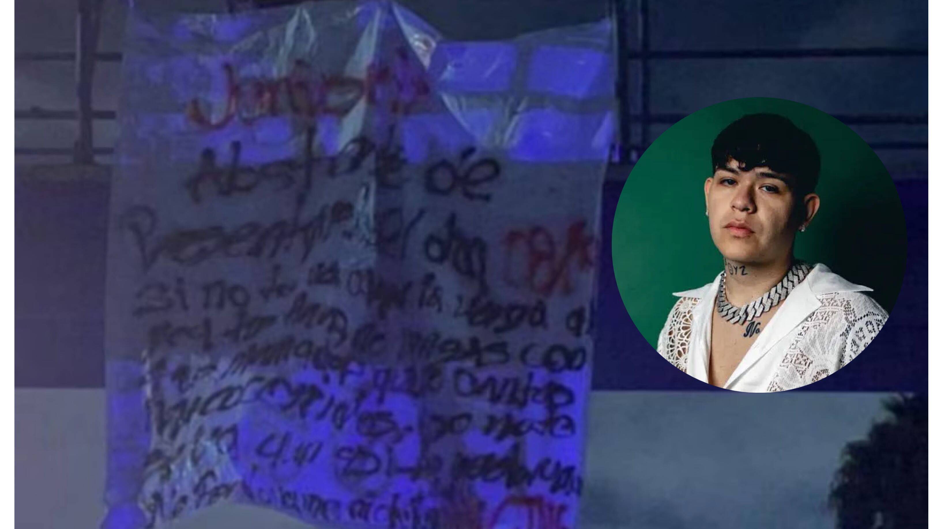 Junior H amenazado CJNG