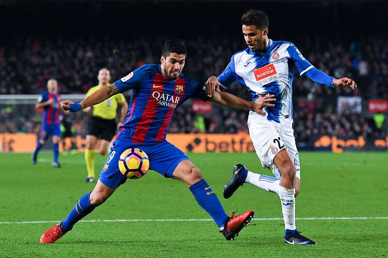 Diego Reyes solo jugó una temporada con el Espanyol.