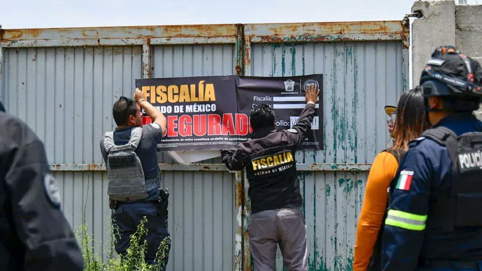 Edomex aseguran predios