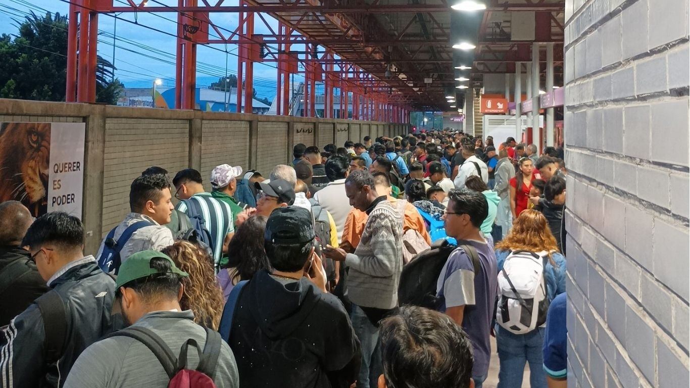 Saturación del Metro CDMX