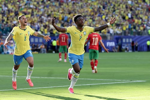 Brasileña se roba la atención en el Brasil vs Marruecos por sorprendente físico ¿Quién es?