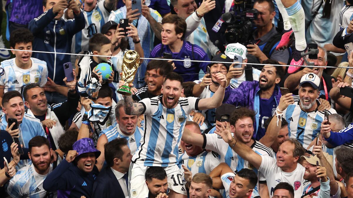 Argentina festejos reacciones