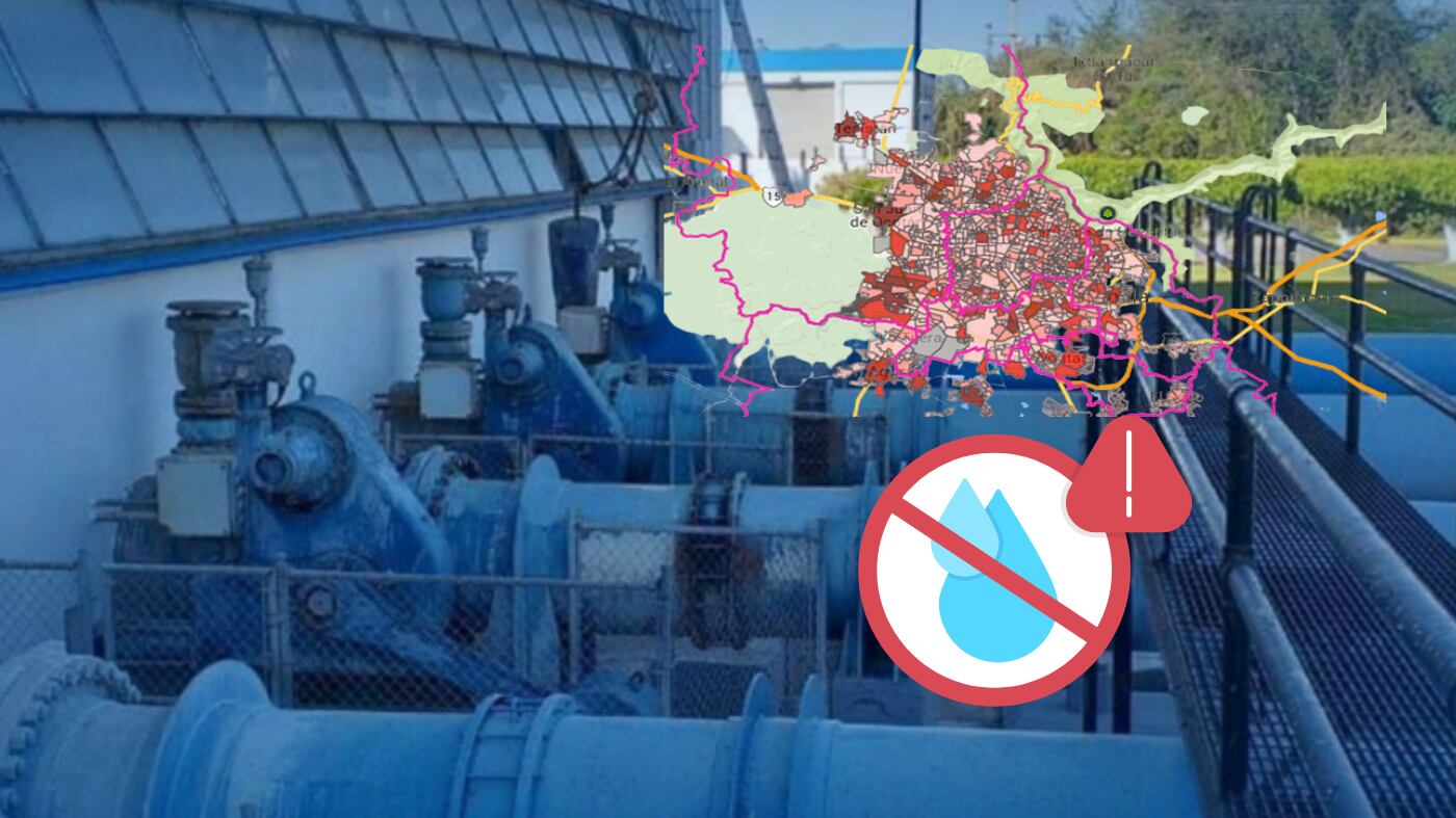 De acuerdo con lo compartido por el Siapa, la escasez de agua en la AMG es consecuencia directa de lo impactos del estiaje. SIAPA/ siapa.gob.mx/ ESPECIAL