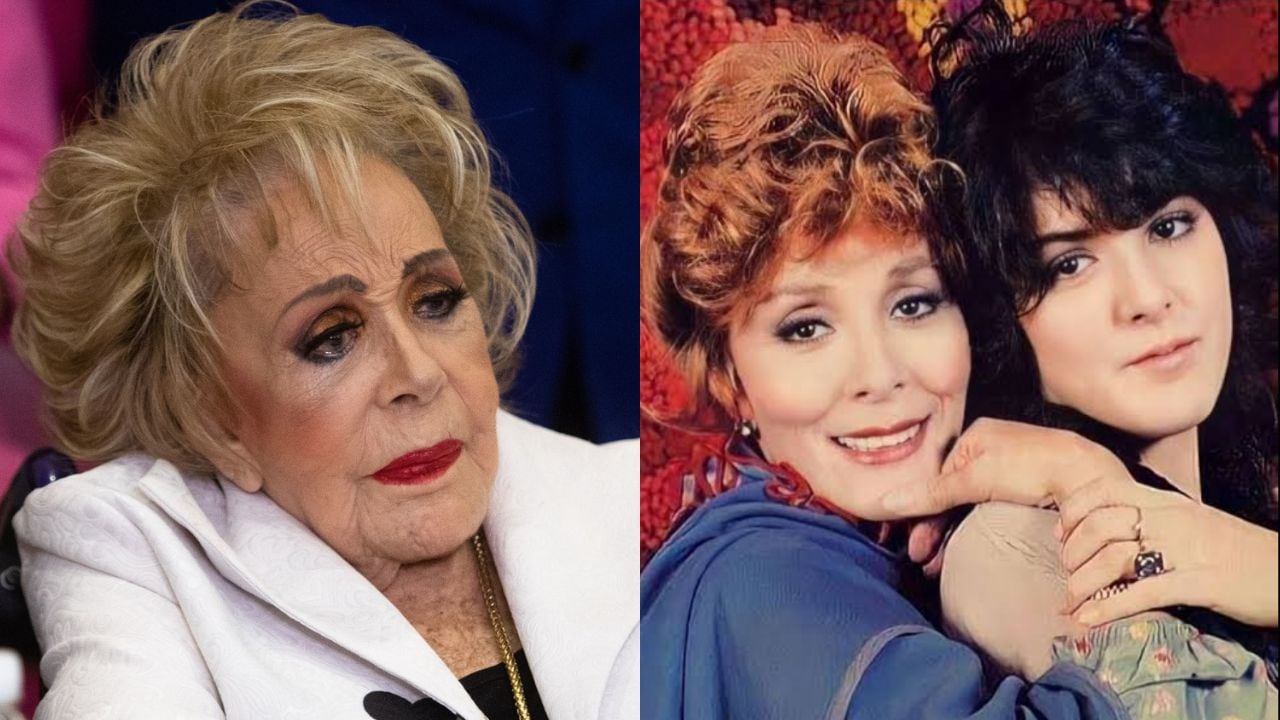 Silvia Pinal y su hija Viridiana