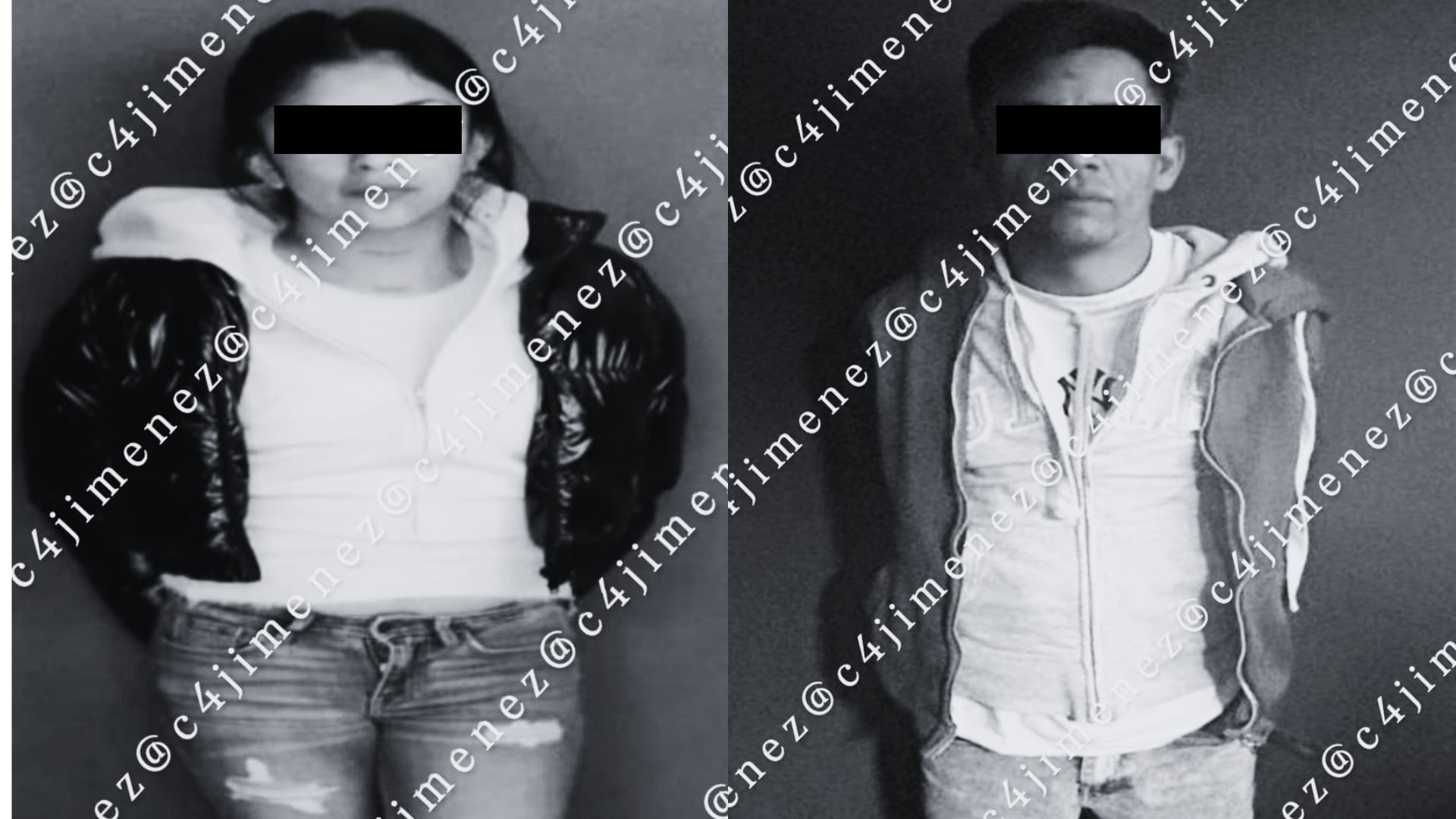 Un dispositivo de búsqueda apoyado por el C2 permitió la detención de un hombre y una mujer de 31 años