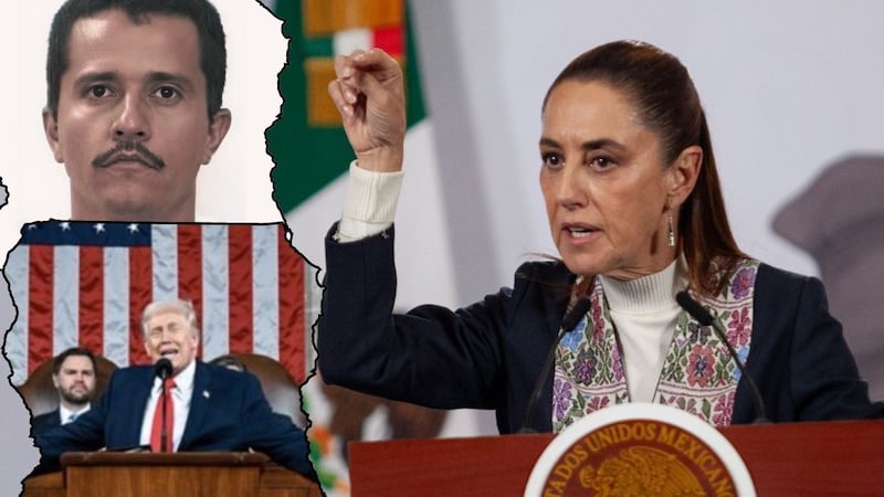 Sheinbaum revela llamada de ocho minutos con Trump tras la muerte de El Mencho, líder del CJNG