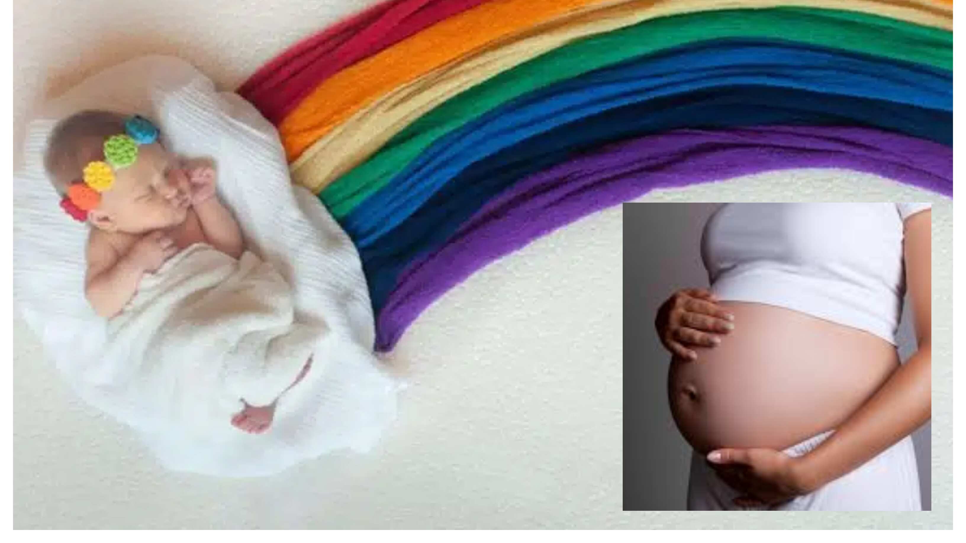 Bebé arcoíris
