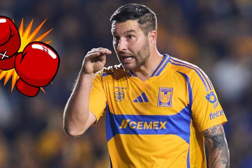 ¿Vestidor roto? Gignac protagoniza pelea en entrenamiento de Tigres