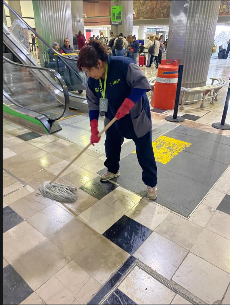 Empleada de limpieza