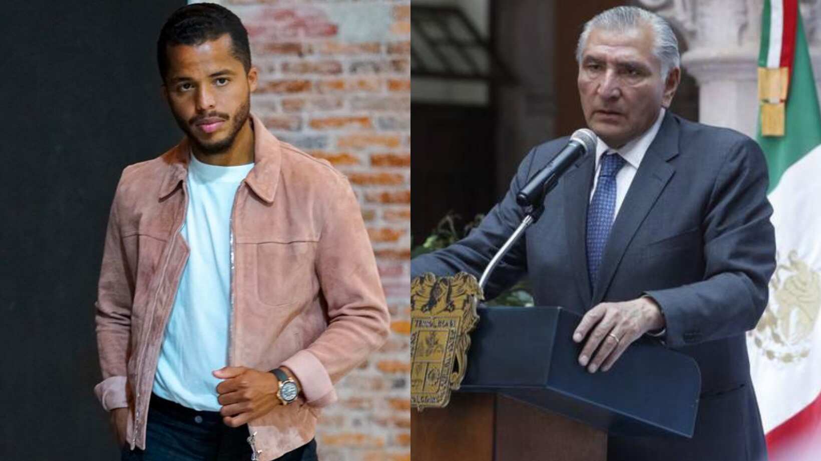 Giovanni Dos Santos envió un saludo al secretario de gobernación.