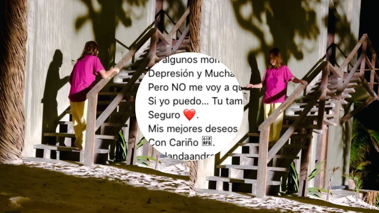 Yolanda Andrade compartió un impactante video de su convalecencia.