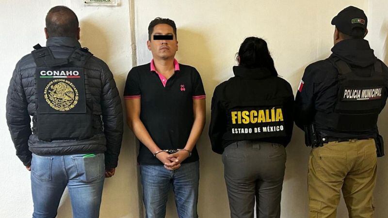 Vinculan por violación a exregidor de Metepec detenido en Durango