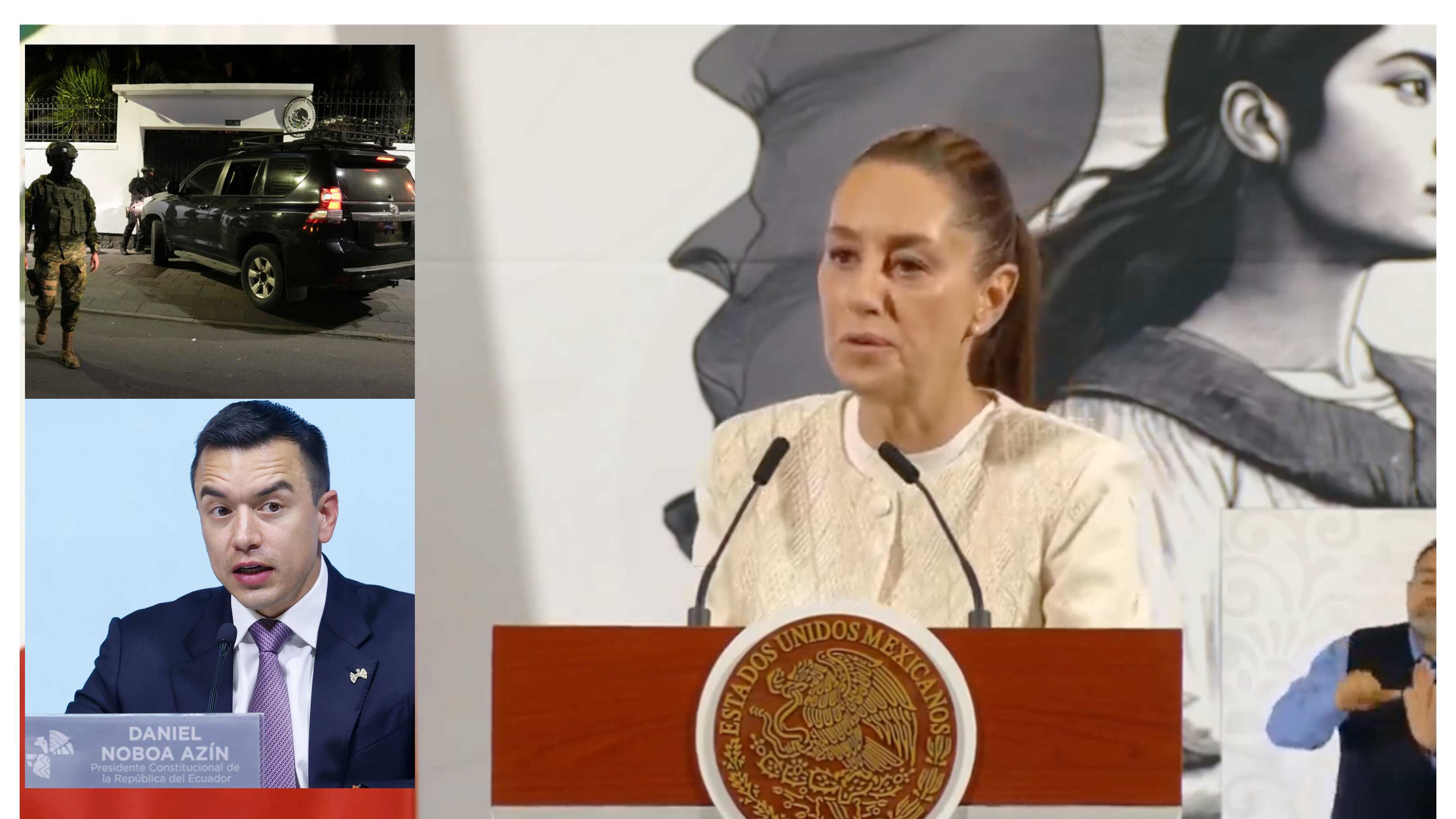 Sheinbaum vs Ecuador