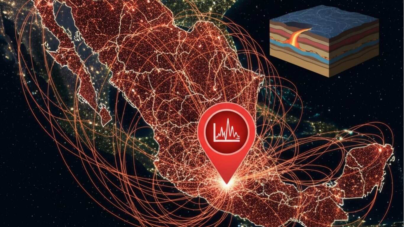 Enjambre de sismos en México