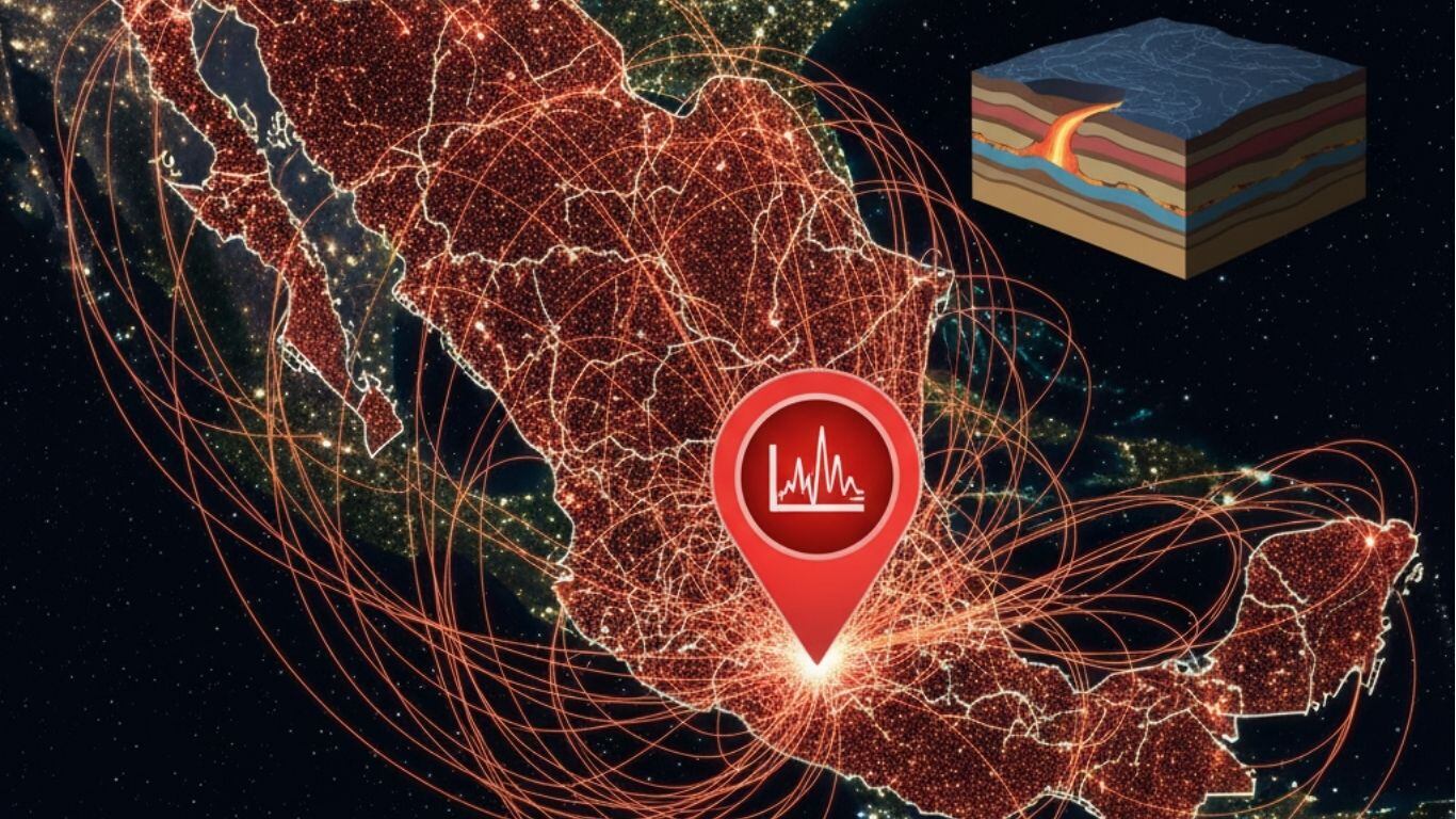 Enjambre de sismos en México