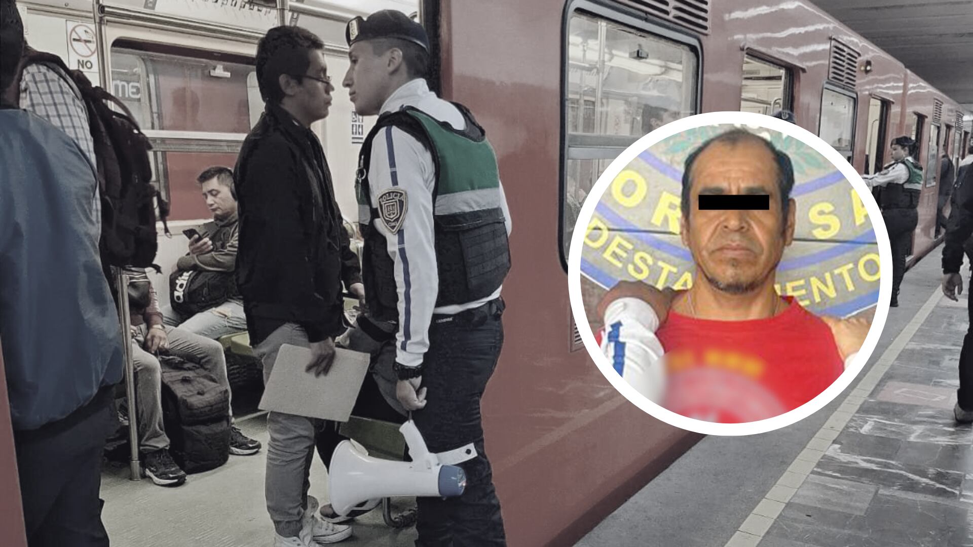 Acoso en el Metro Pantitlán