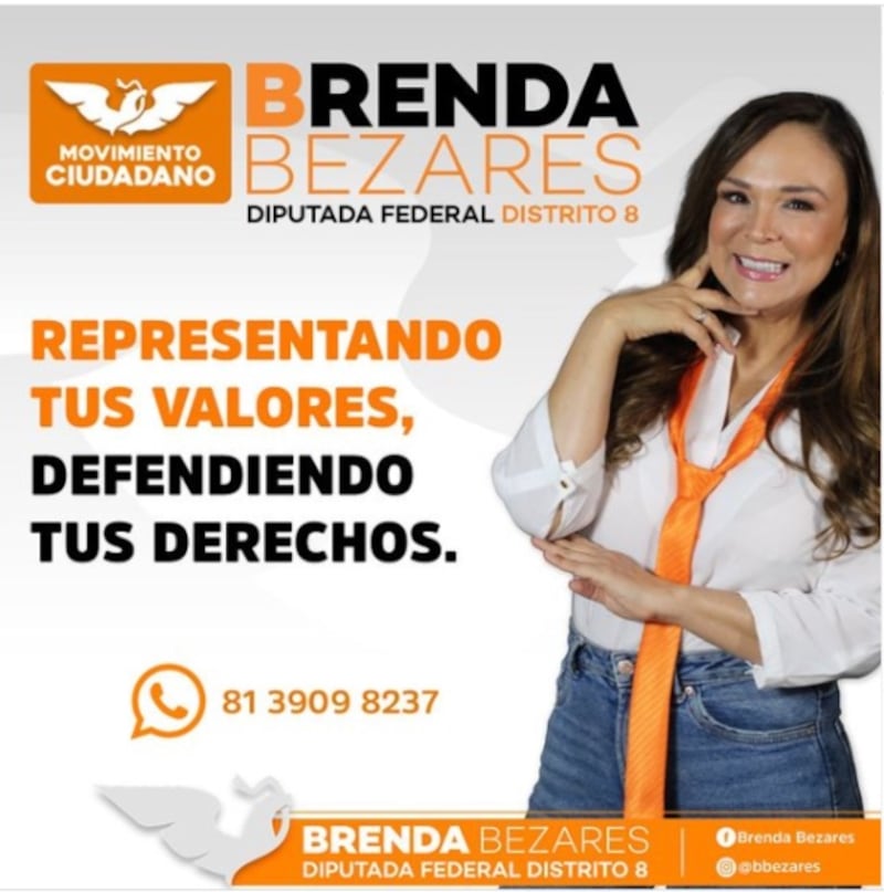 Brenda Bezares candidata