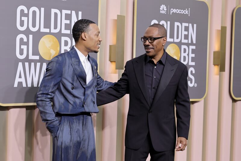 Alfombra Roja de los Golden Globes 2023. Getty Images