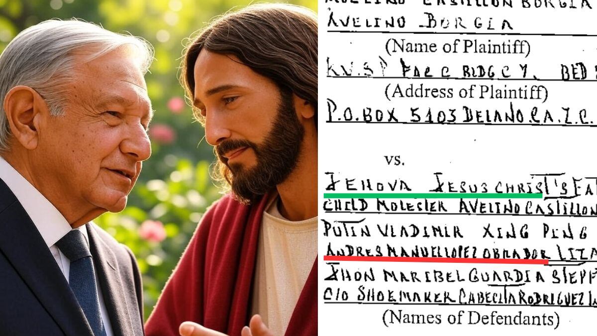 AMLO y Jesucristo en insólita demanda: Periodista de The Guardian desmiente a Simón Levy