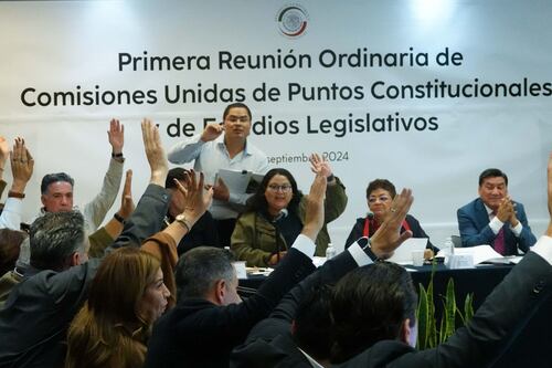 Morena y aliados aprueban en comisiones y en lo general la reforma judicial