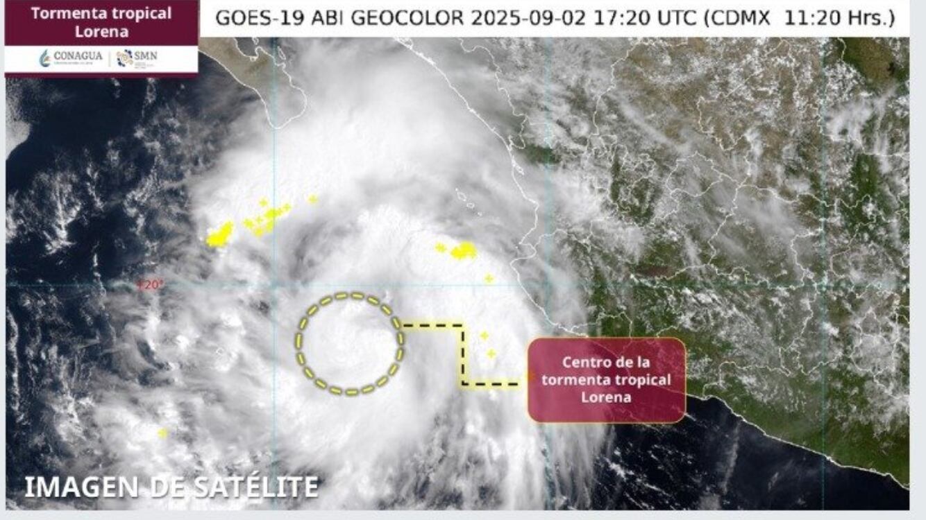 Tormenta Tropical Lorena