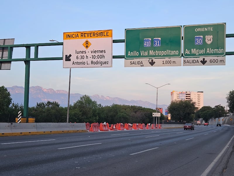 Estas modificaciones se realizan con la autorización de la Red Estatal de Autopistas.