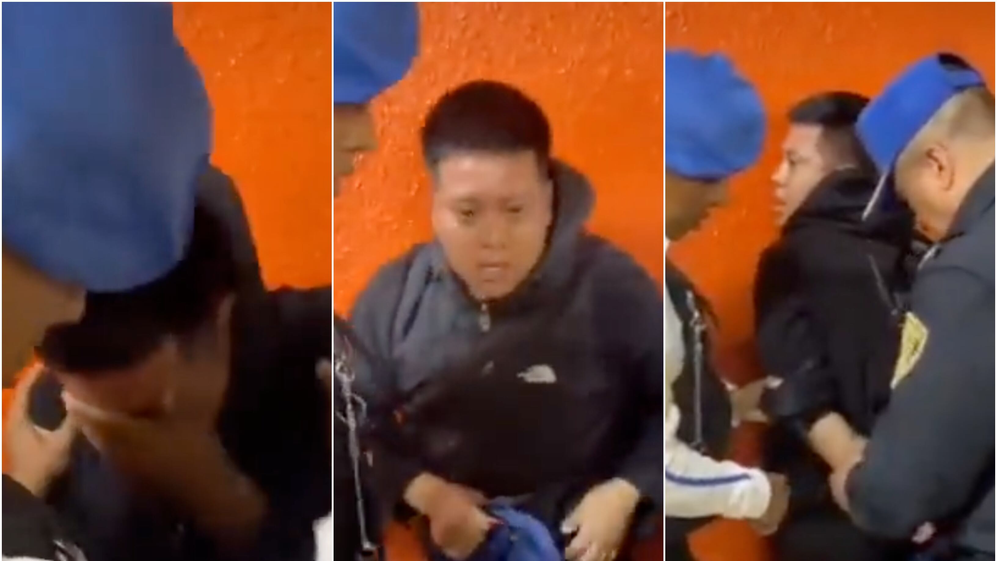 El sujeto fue golpeado por un grupo de mujeres. (Especial)