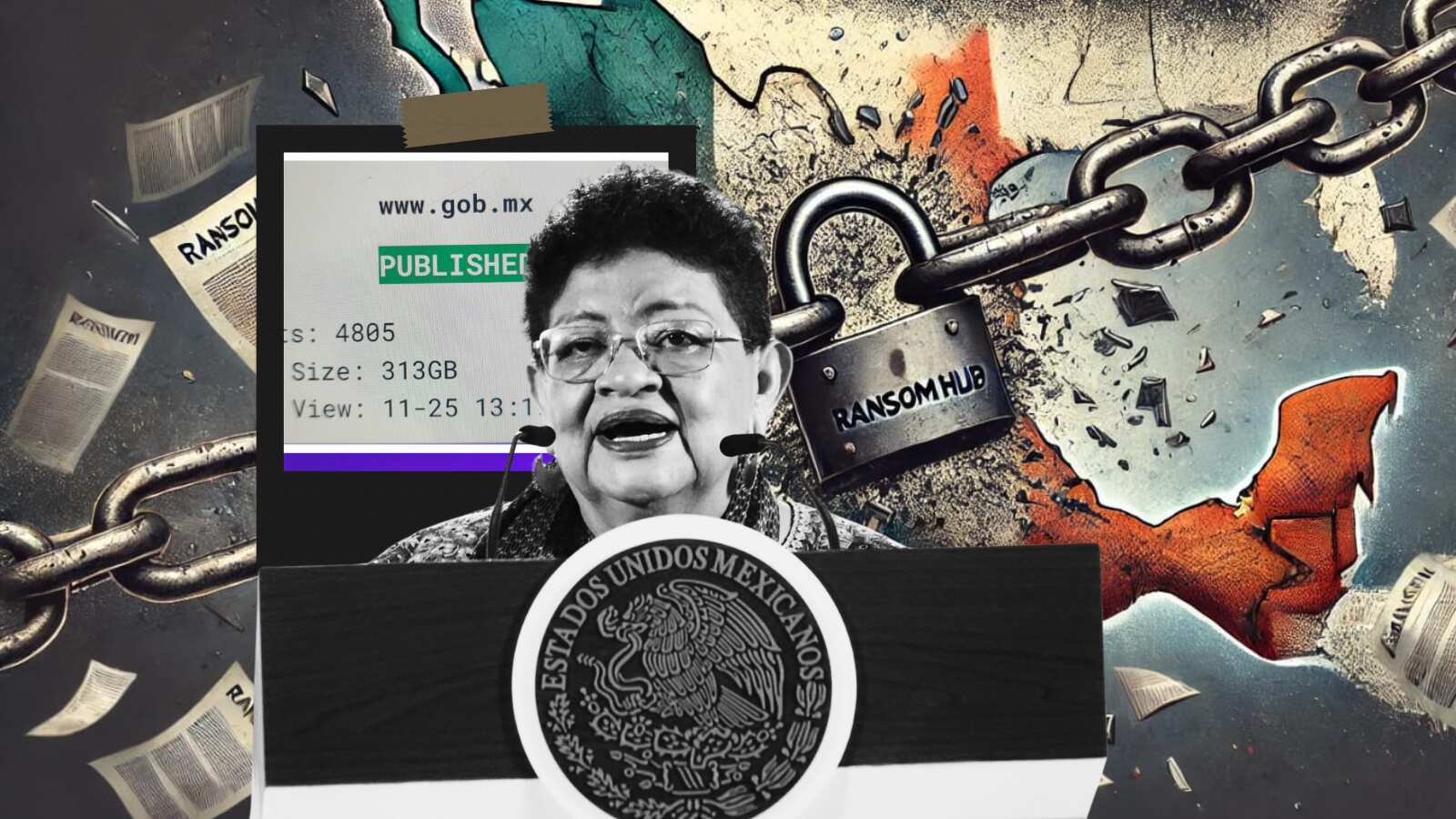 La CJEF bajo ataque: RansomHub expone información clave; posibles descargas aumentan la vulnerabilidad de la red gubernamental.