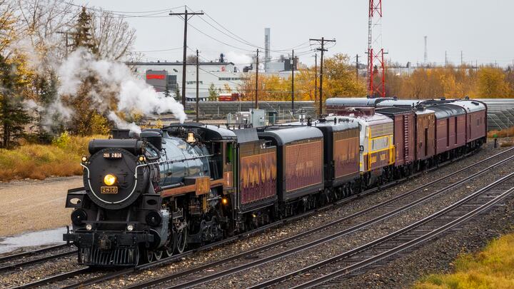 La Locomotora Emperatriz en su recorrido trasnacional e histórico, desde Canadá hasta la CDMX