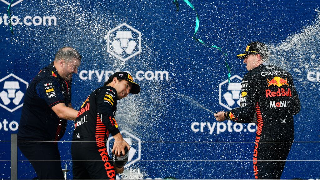 Sergio Pérez y Max Verstappen buscan repetir el podio en España