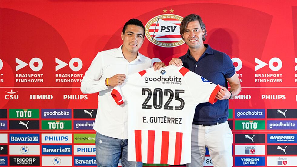 Erick Gutiérrez llegó al PSV en 2018