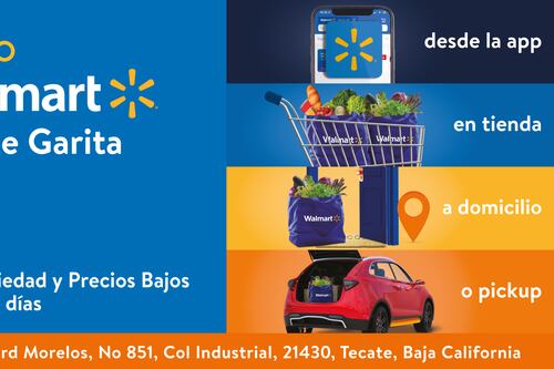 Nueva tienda Walmart en Tecate, Baja California