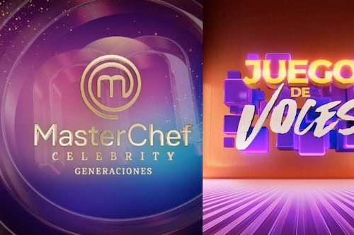 ¿Cuál fue el rating de ‘MasterChe Celebrity Generaciones’  y ‘Juego de Voces’?