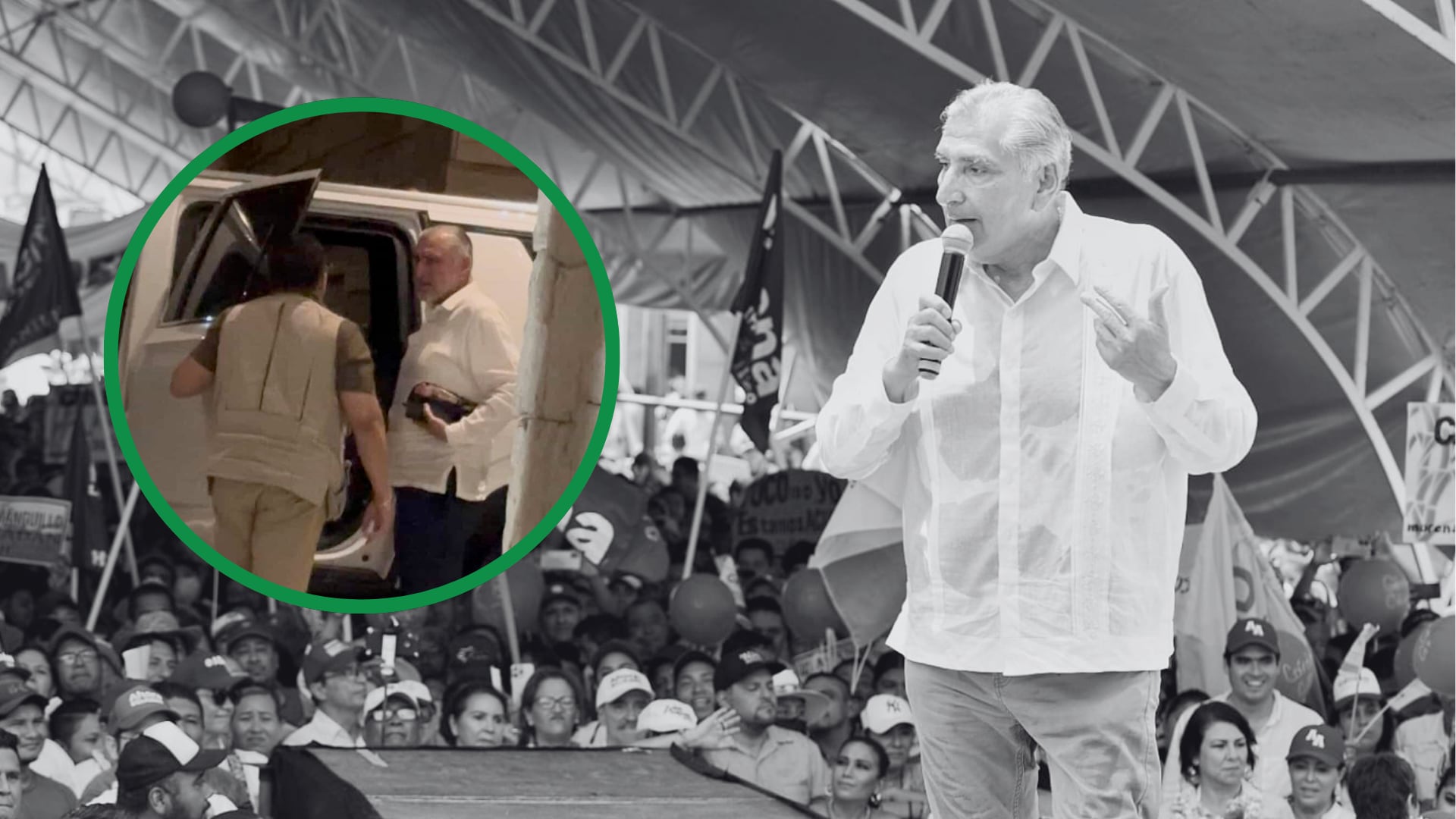 Videos difundidos por el periodista Jorge García Orozco muestran al senador ingresando al Nizuc Resort & Spa