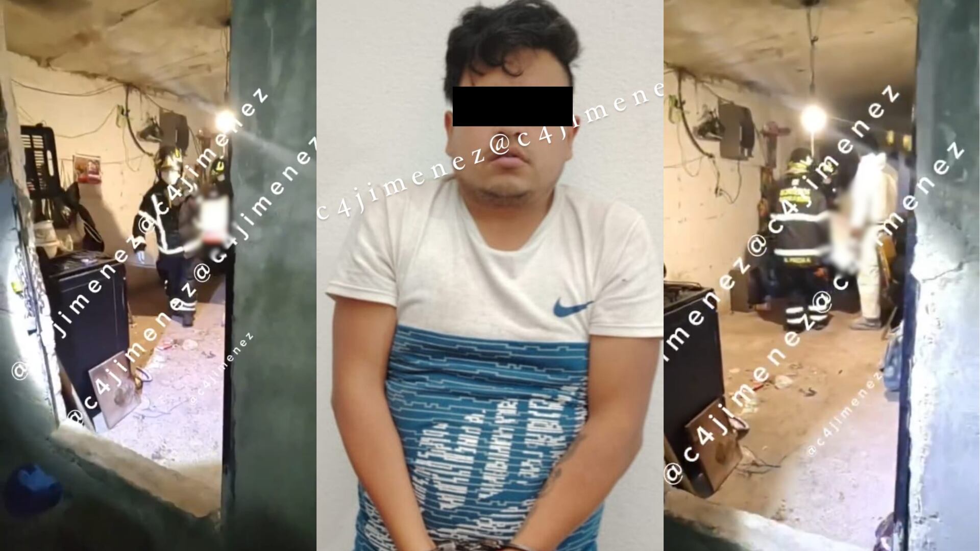 En Cuajimalpa, homicida oculta cadáver en el baño