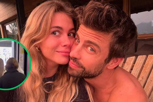 Video: Piqué y Clara Chía son escoltados por la policía luego de ser abucheados en un bar