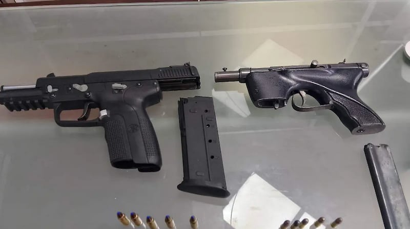 Armas decomisadas