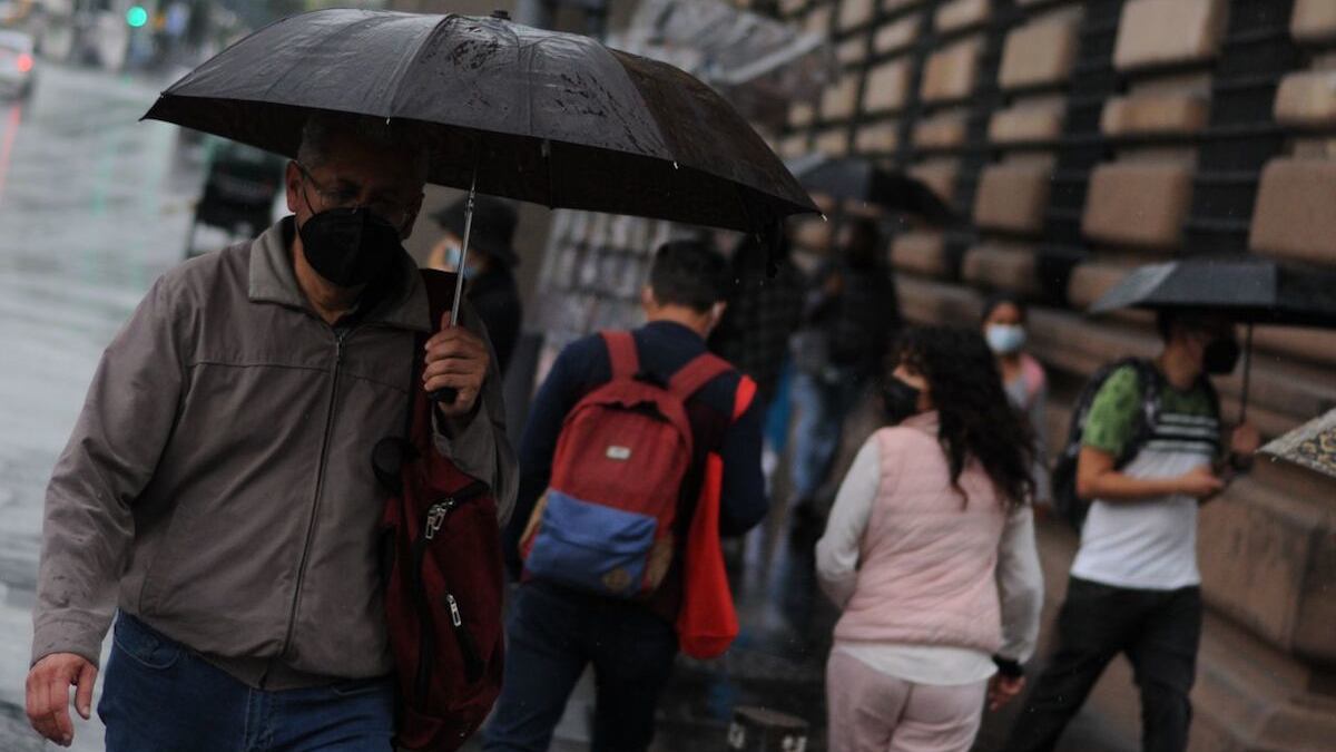 Habrá lluvias en algunas alcaldías este domingo.
