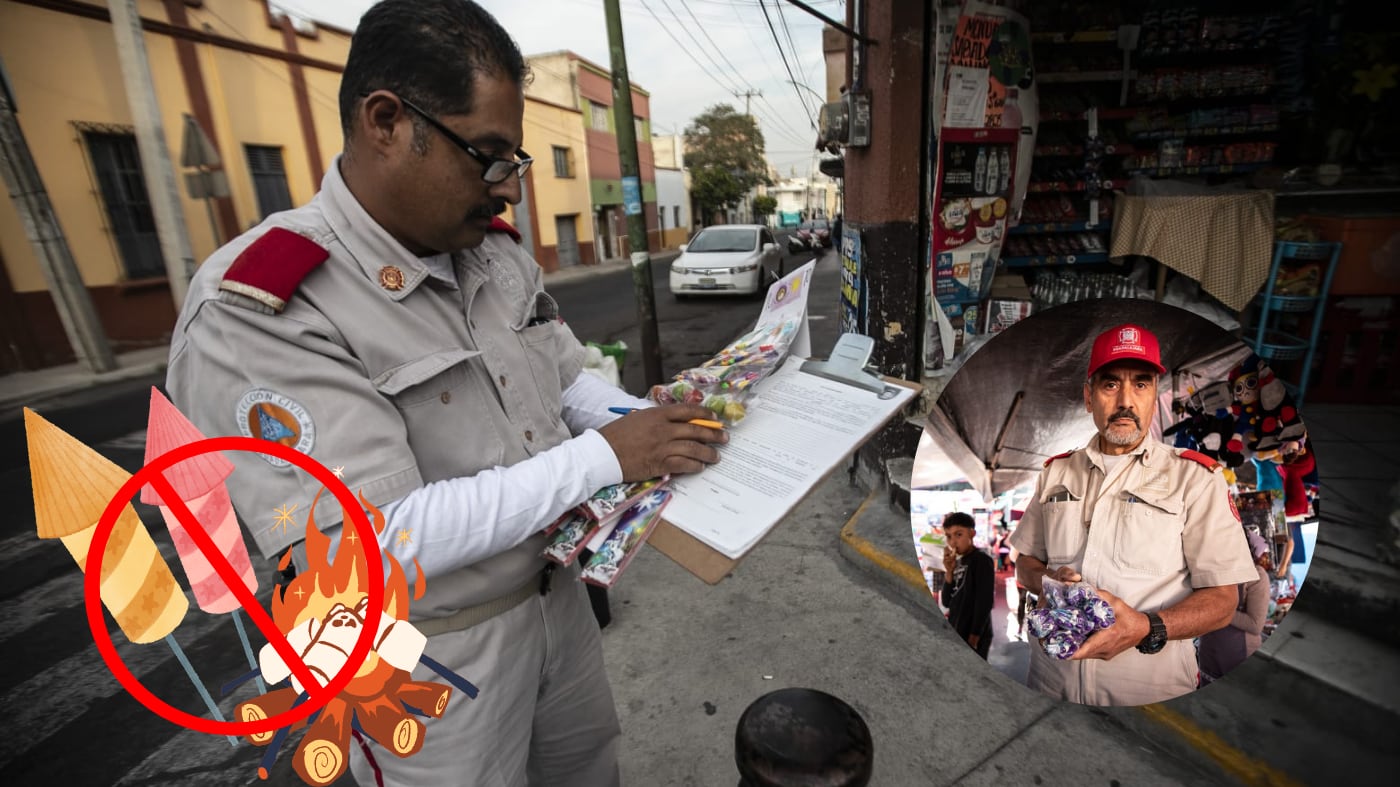 Protección Civil de Guadalajara activa operativo contra fogatas en fiestas decembrinas. CORTESÍA/ GOBIERNO DE GUADALAJARA/ CANVA