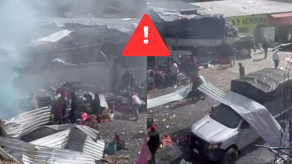 Video: Fuerte explosión en establecimiento de Pinal de Amole; varios lesionados en Querétaro