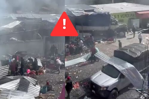 Momentos de pánico en Pinal de Amoles tras fuerte explosión en establecimiento; hay varios lesionados