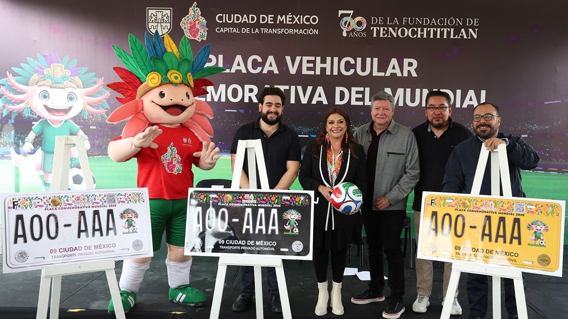 CDMX placas mundialistas