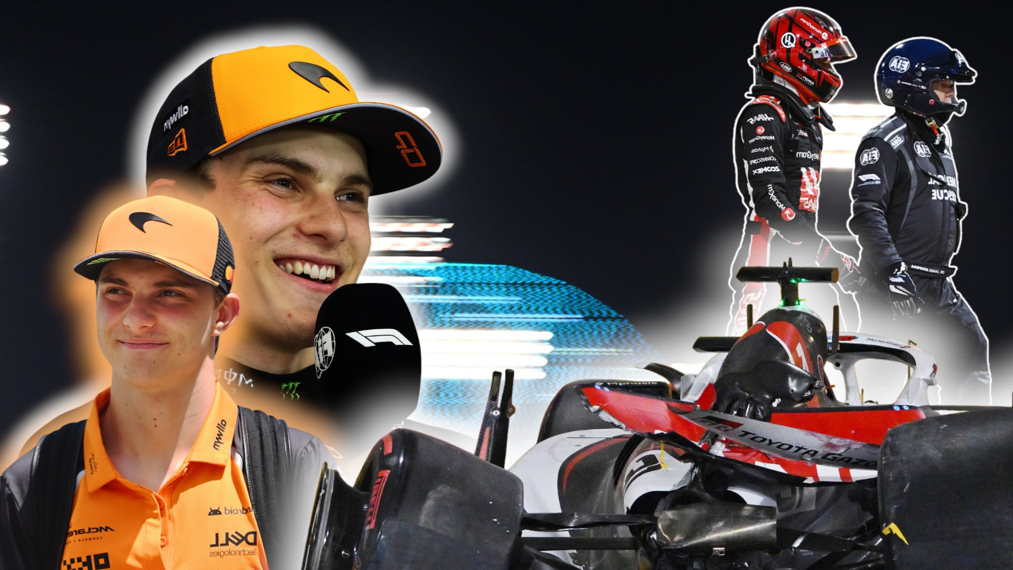 Ocon sufre terrible choque y Piastri se queda con la pole